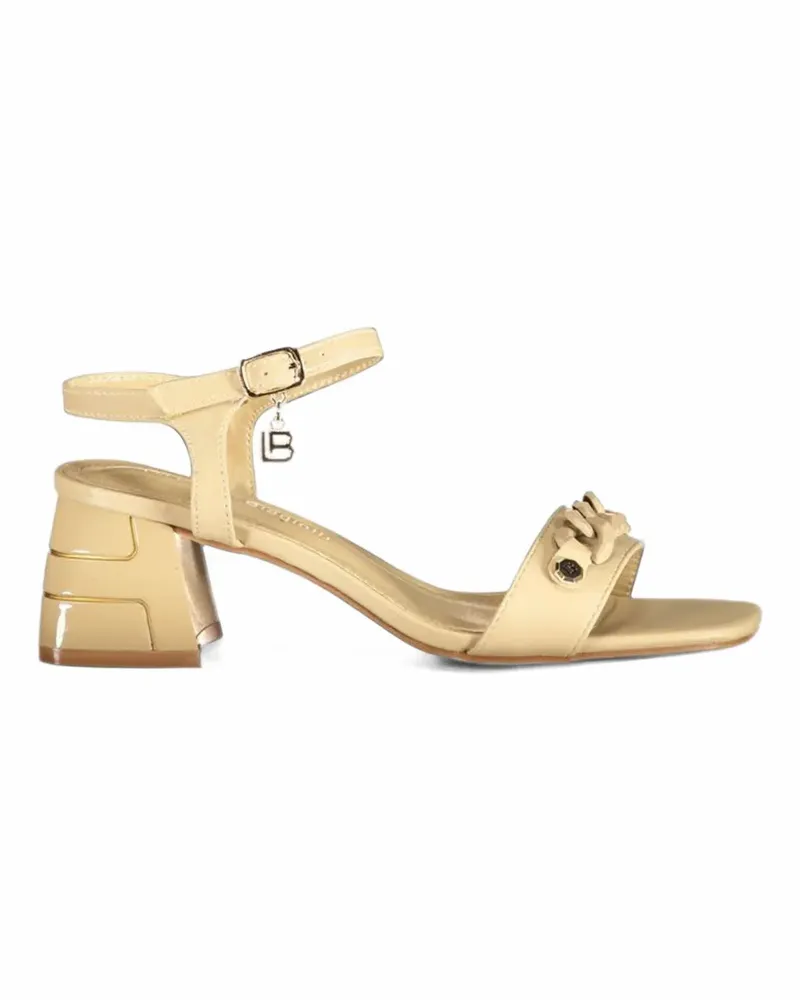 Laura Biagiotti chain-link buckled sandals - Nude Nude