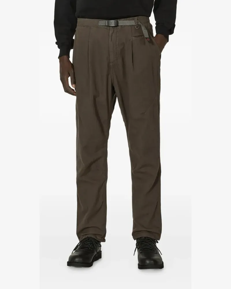 Undercover pleated belted trousers - Braun Braun