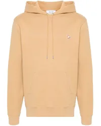 Kitsuné Hoodie mit Chillax-Patch Nude