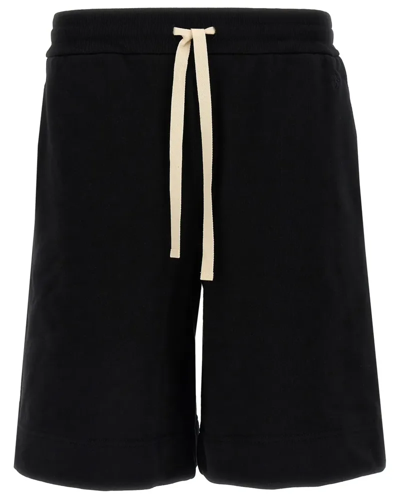 Jil Sander Shorts mit Kordelzug - Schwarz Schwarz
