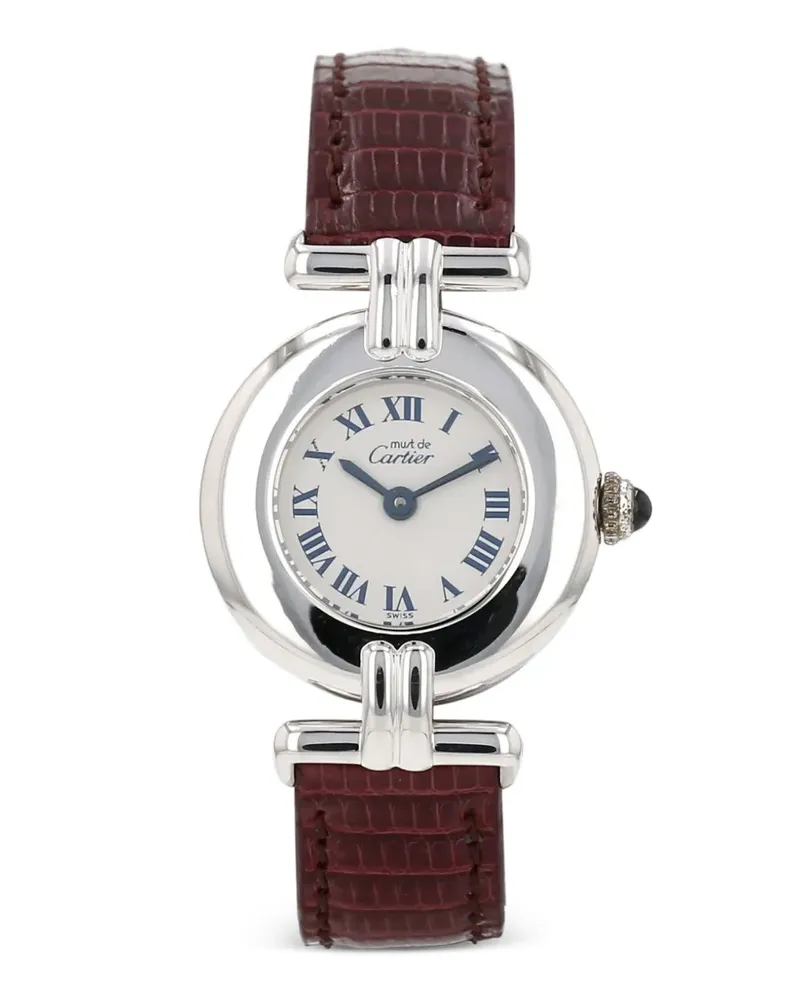 Cartier 1990s Must Colisée 24mm watch - Weiß Weiß
