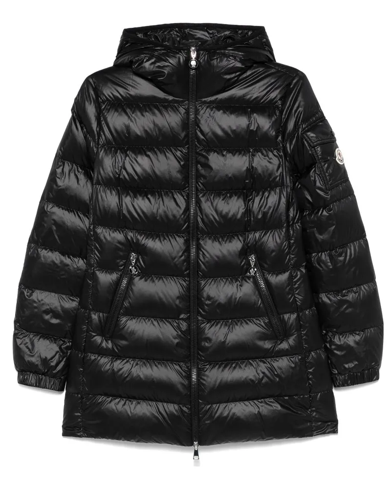 Moncler Glements Mantel - Schwarz Schwarz