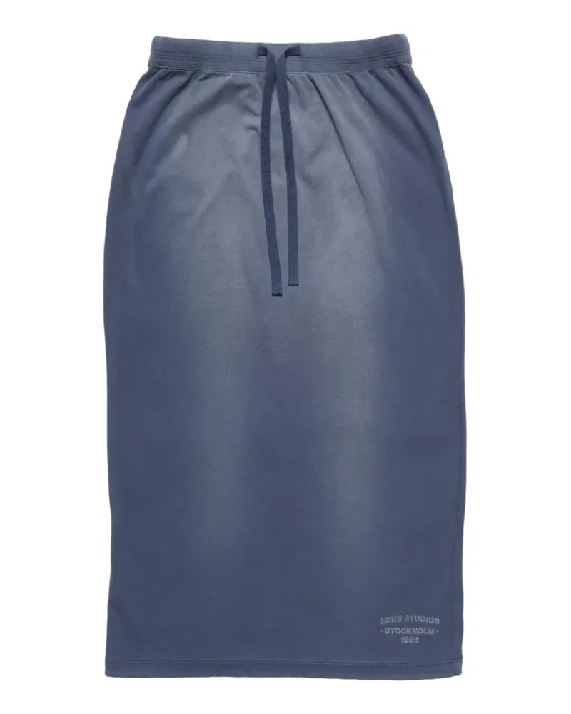 Acne Studios Rock mit Logo - Blau Blau