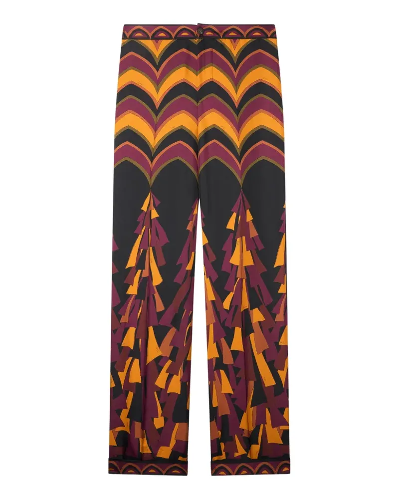 Emilio Pucci Baiadera print silk pants - Schwarz Schwarz