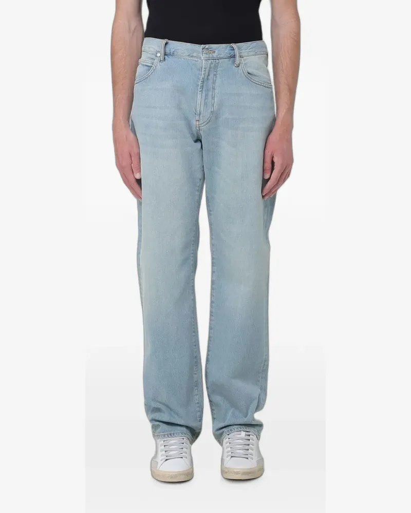 Emporio Armani J70 straight-leg jeans - Blau Blau