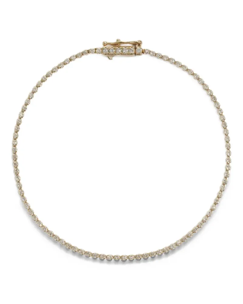 Monica Vinader diamond tennis bracelet - Gold Gold