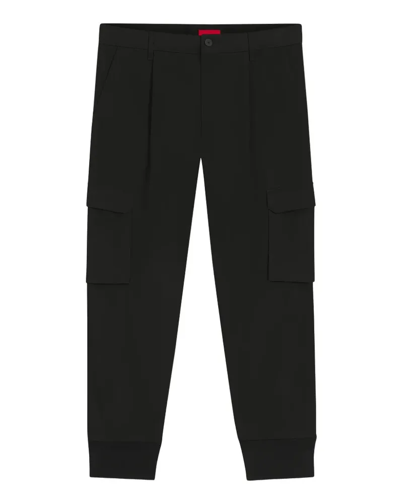 HUGO BOSS cargo-pocket trousers - Schwarz Schwarz