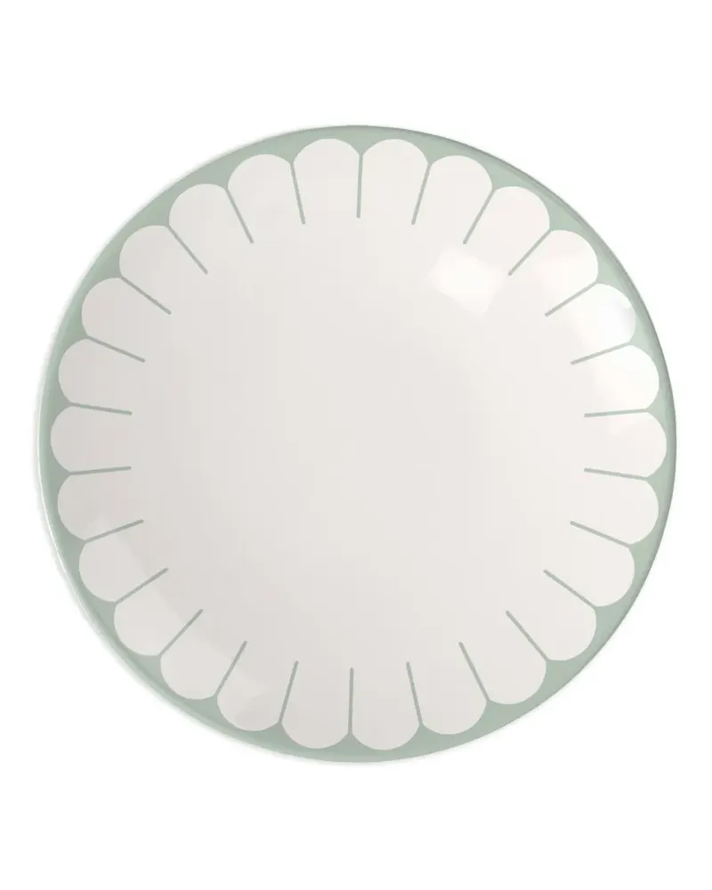 Villeroy & Boch Teller-Set mit Blumenkanten - Grün Grün