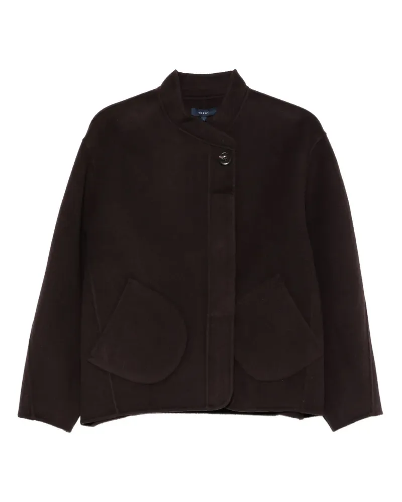 Soeur Windsor Jacke mit aufgesetzten Taschen - Violett Violett
