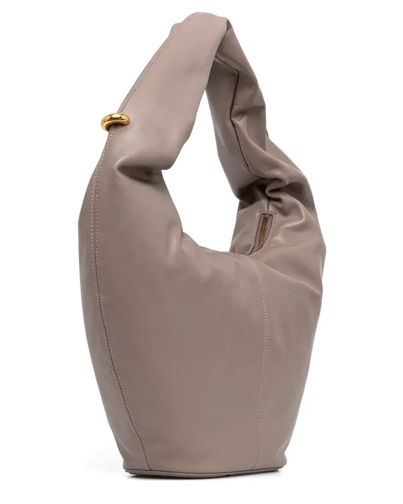 Furla Mini Ring Schultertasche - Nude Nude