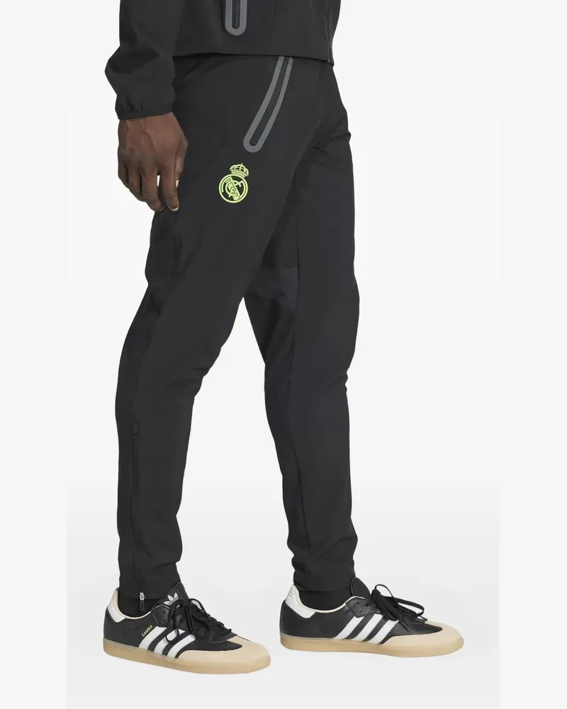 adidas zip trackpants - Schwarz Schwarz