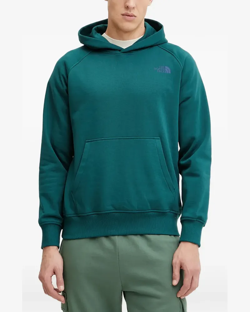 The North Face logo-print hoodie - Grün Grün
