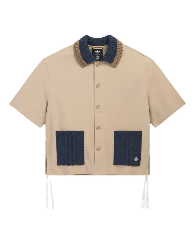 adidas CLOT Guayabera shirt - Nude Nude