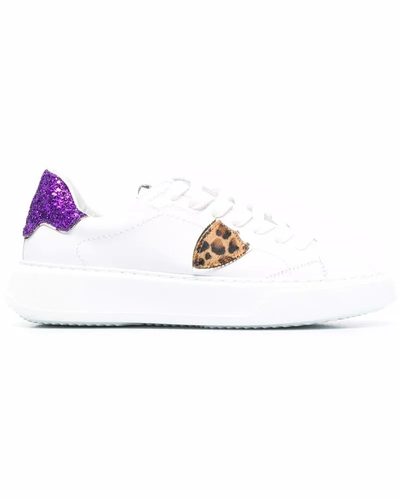 Philippe Model Temple Veau Sneakers - Weiß Weiß