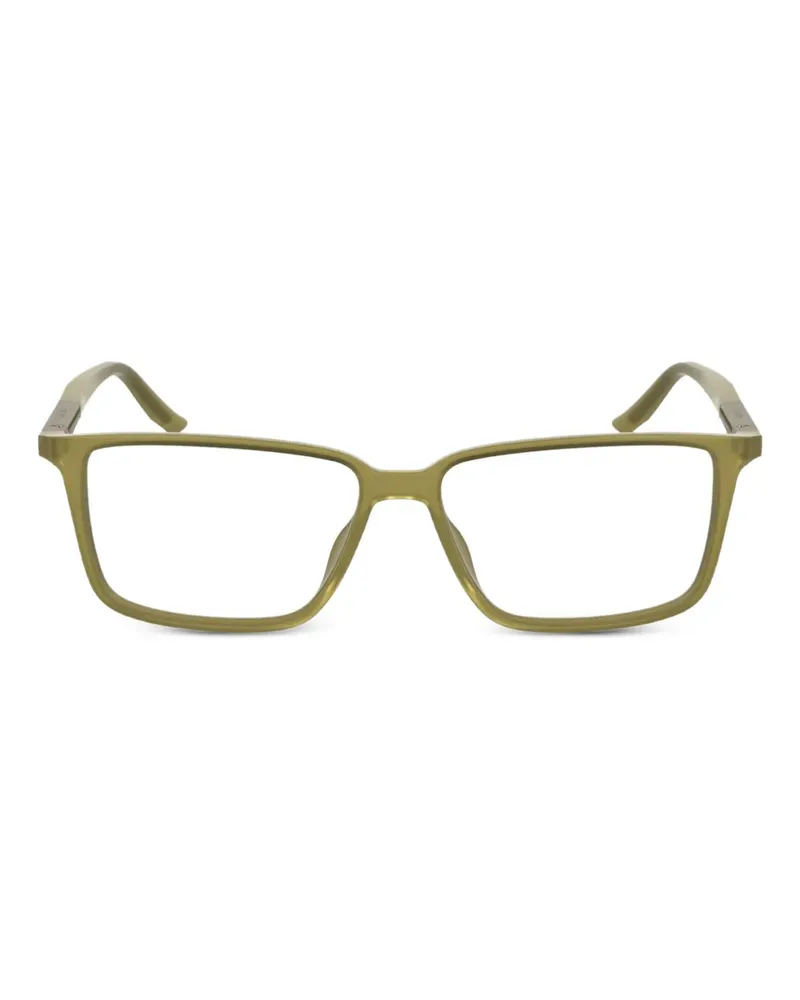 Calvin Klein Brille mit eckigem Gestell - Gelb Gelb