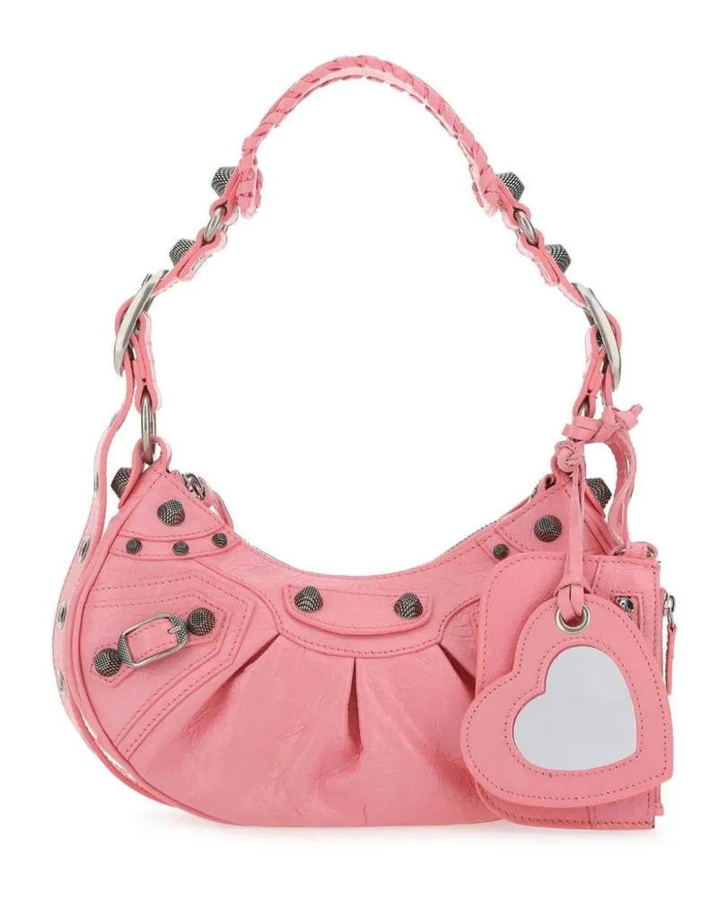 Balenciaga Le Cagole XS Schultertasche - Rosa Rosa