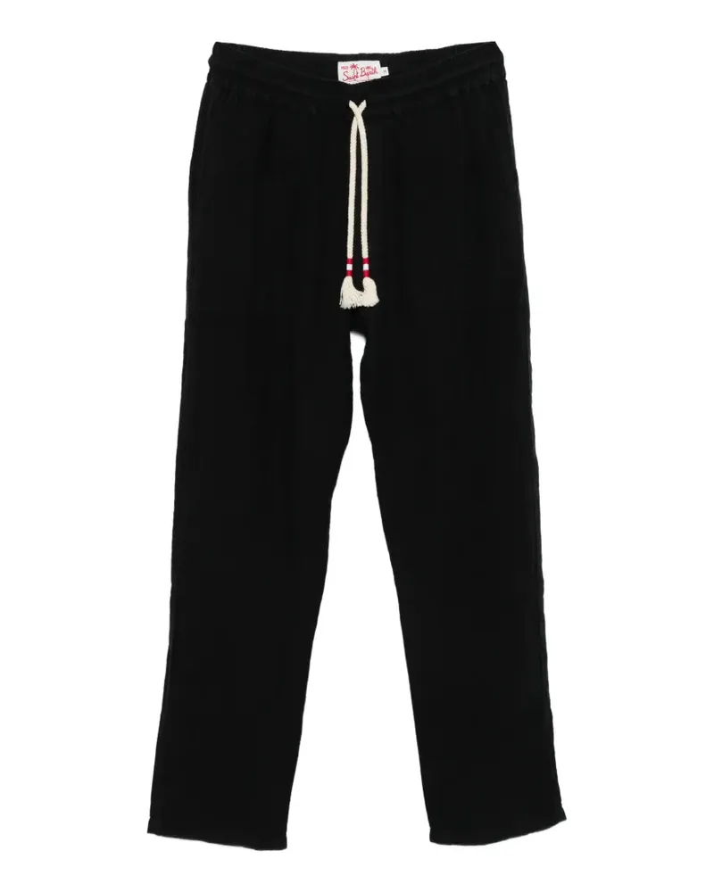 MC2 Saint Barth Calais drawstring trousers - Schwarz Schwarz