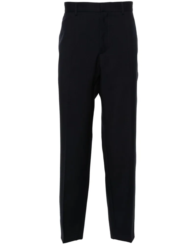 Jil Sander Cropped-Hose mit Tapered-Bein Blau