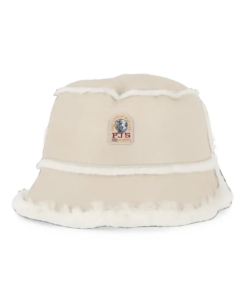 Parajumpers Lyllis Fischerhut aus Shearling - Nude Nude