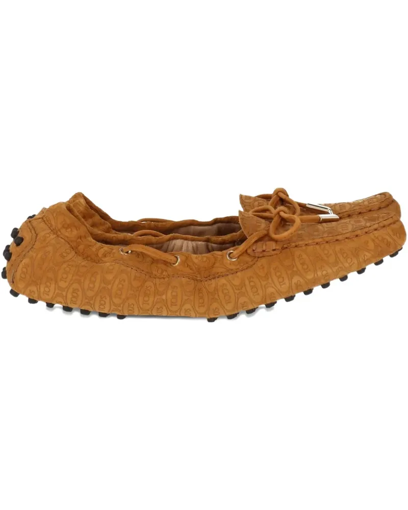 TOD'S suede boat shoes - Braun Braun