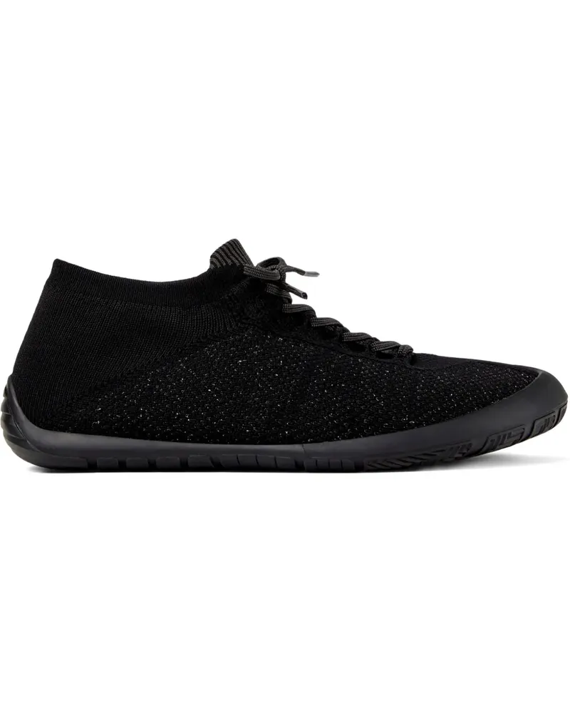 Camper Gestrickte Peu Path Sneakers - Schwarz Schwarz