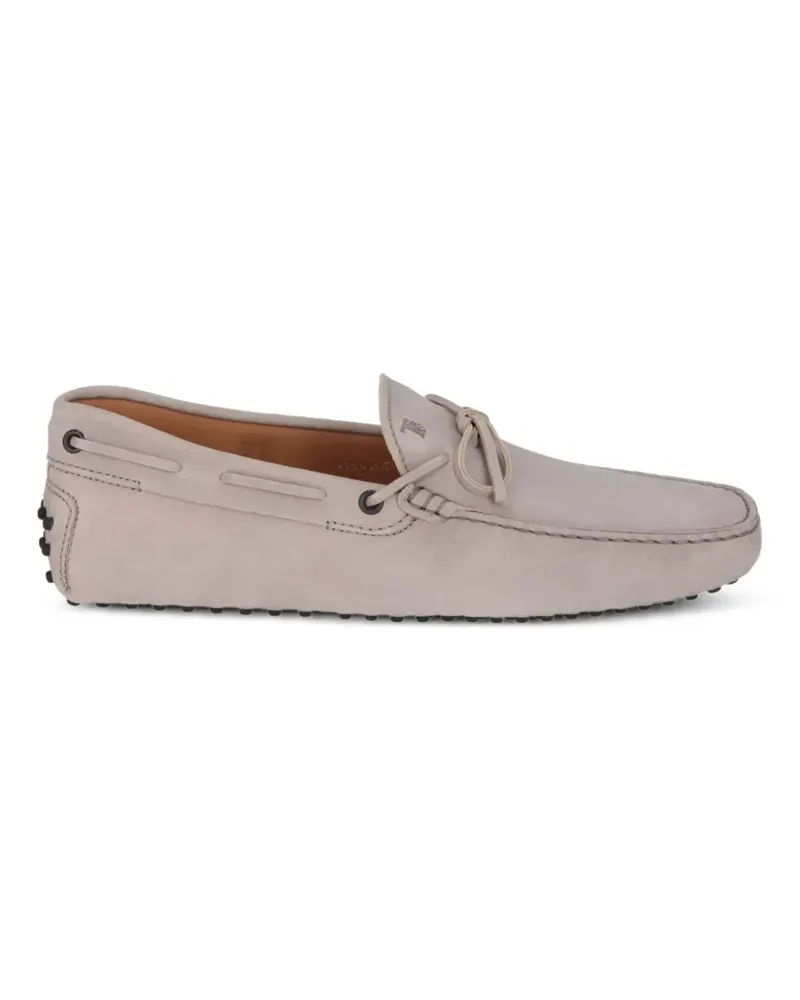 TOD'S Gommino bow-detail loafers - Grau Grau