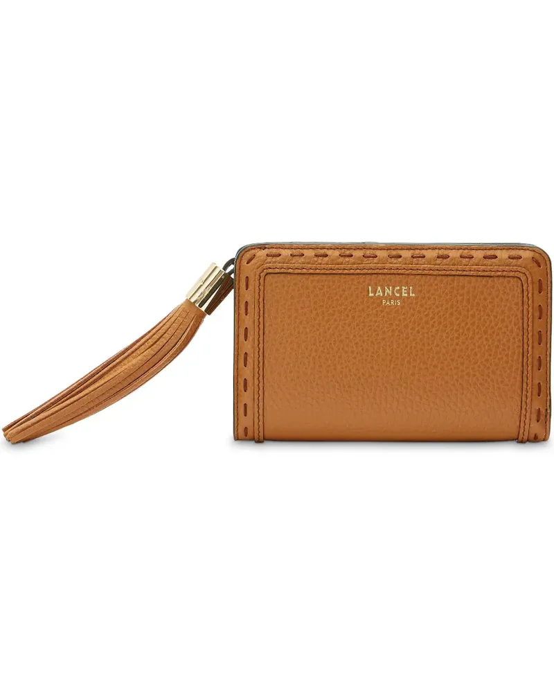 Lancel Portemonnaie mit Reißverschluss - Braun Braun