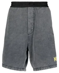 Dsquared2 Joggingshorts mit Logo-Print Grau