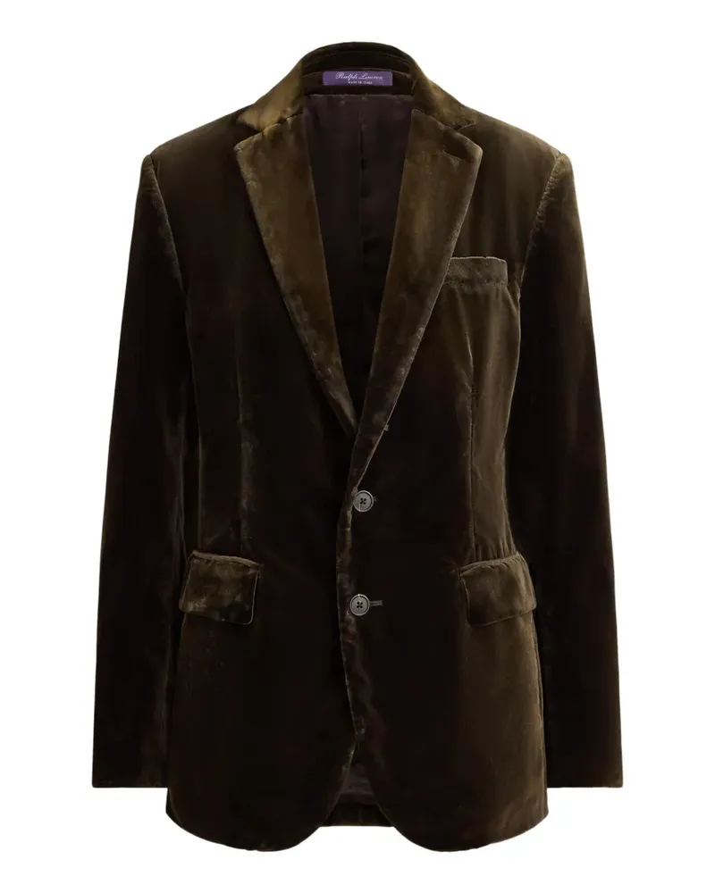 Ralph Lauren Hendriks Blazer aus Samt - Grün Grün