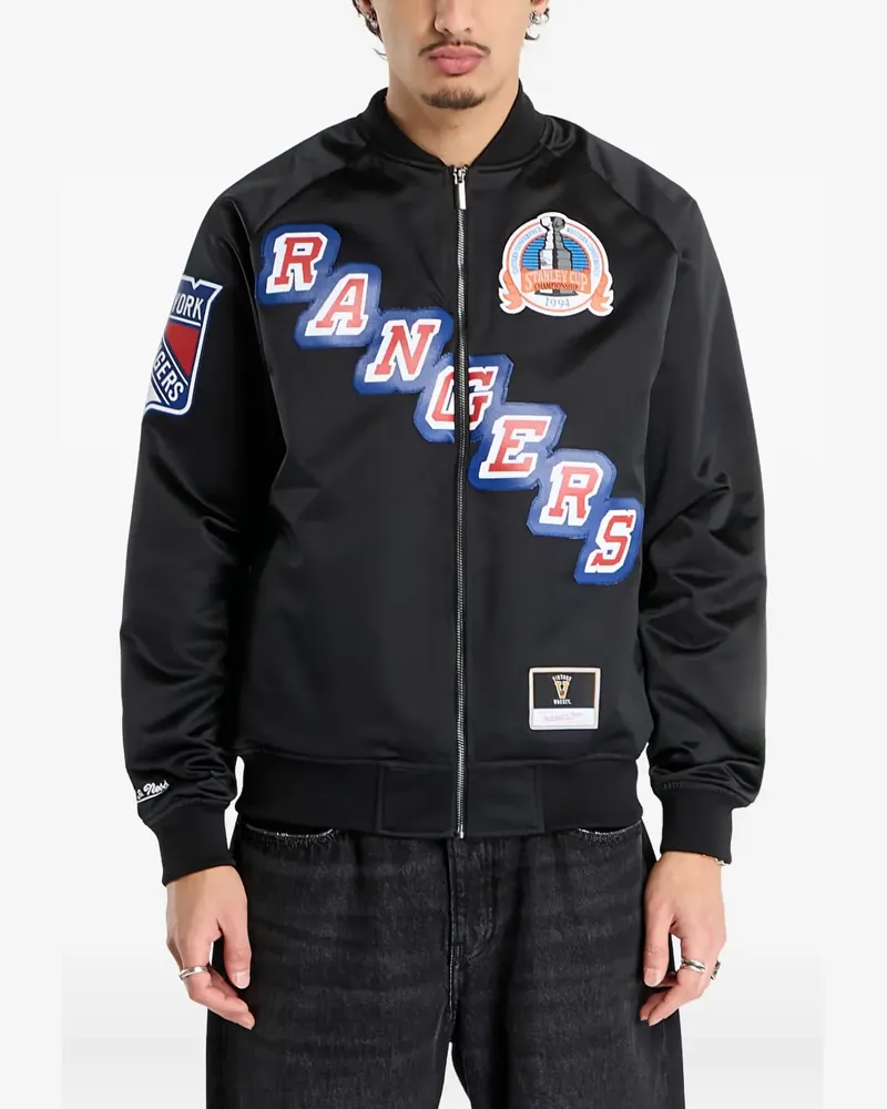 Mitchell & Ness Mark Messier Rangers Maxxed Out Jacke - Schwarz Schwarz