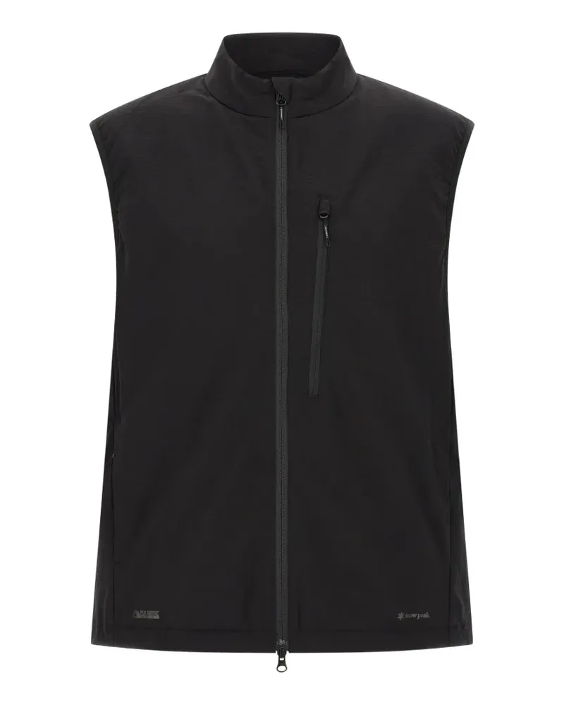 Snow Peak Polartec insulated vest - Schwarz Schwarz