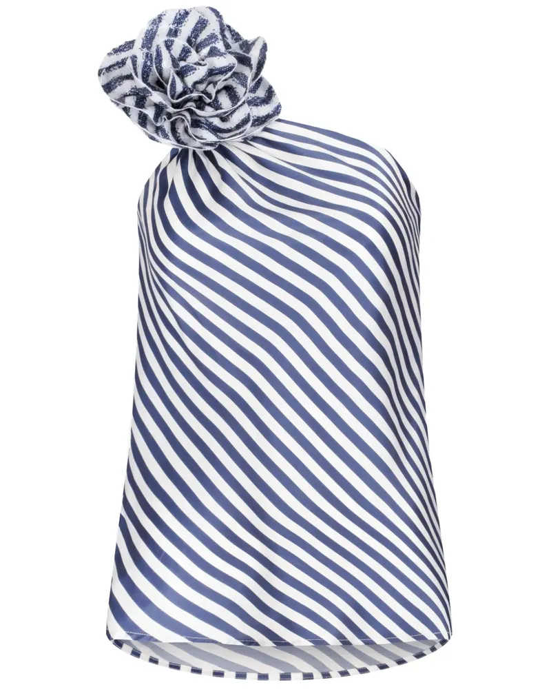 Silvia Tcherassi Sebastiana Bluse - Blau Blau
