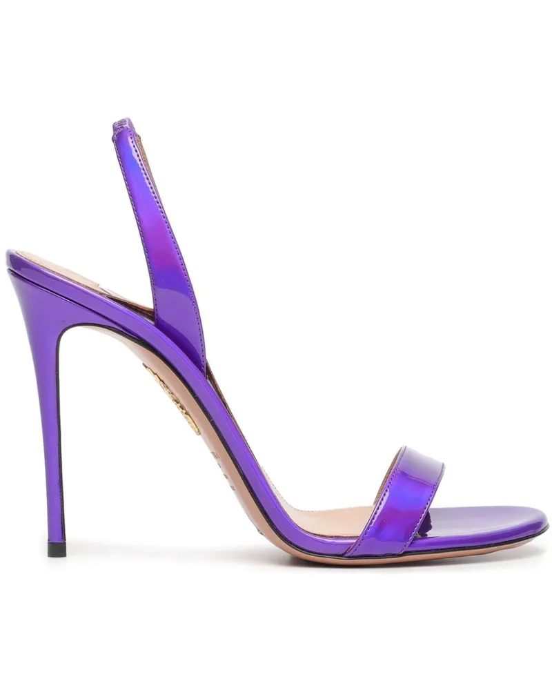 Aquazzura So Nude Sandalen 105mm - Violett Violett