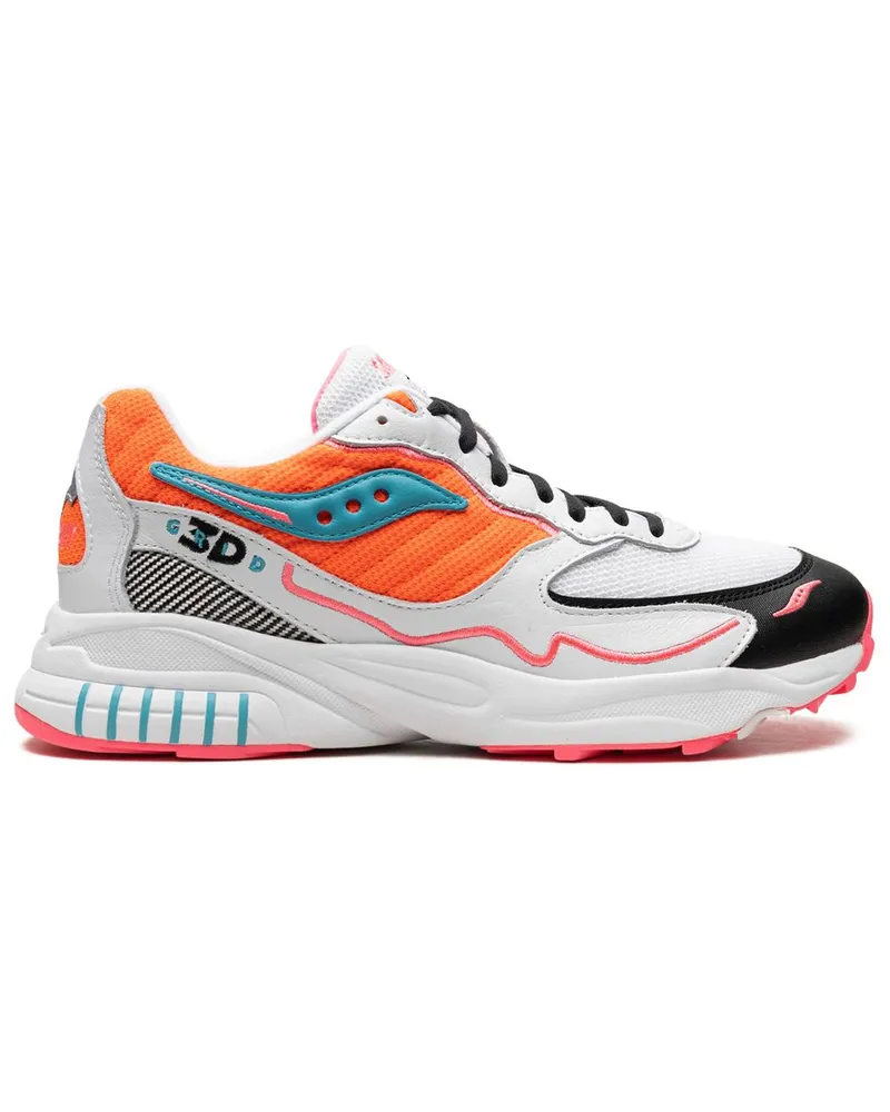 Saucony 3D Grid Hurricane  Sneakers Orange