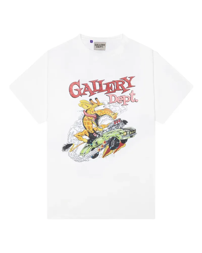 GALLERY DEPT. T-Shirt mit grafischem Print - Weiß Weiß
