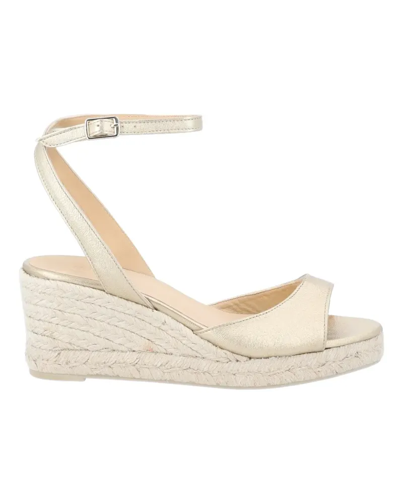 Castañer Brook wedge espadrilles - Gold Gold