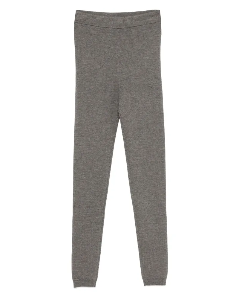 P.A.R.O.S.H. P.A.R.O H. Leggings aus Wolle - Grau Grau
