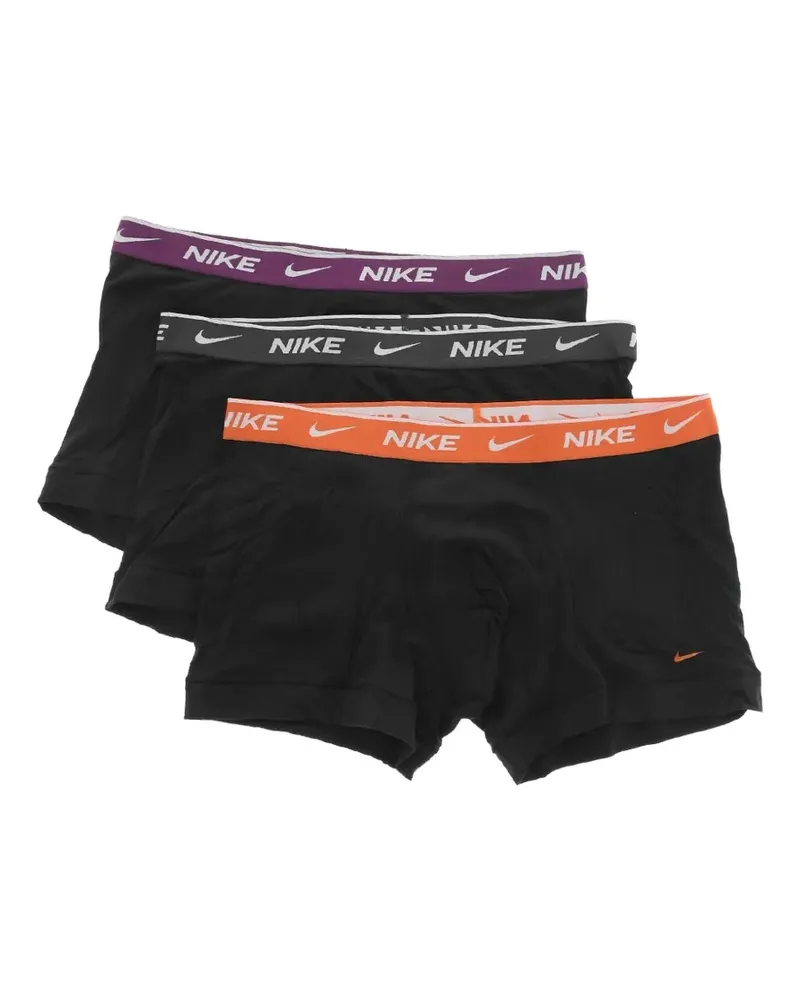 Nike Shorts mit Logo-Bund (3er-Set) - Schwarz Schwarz
