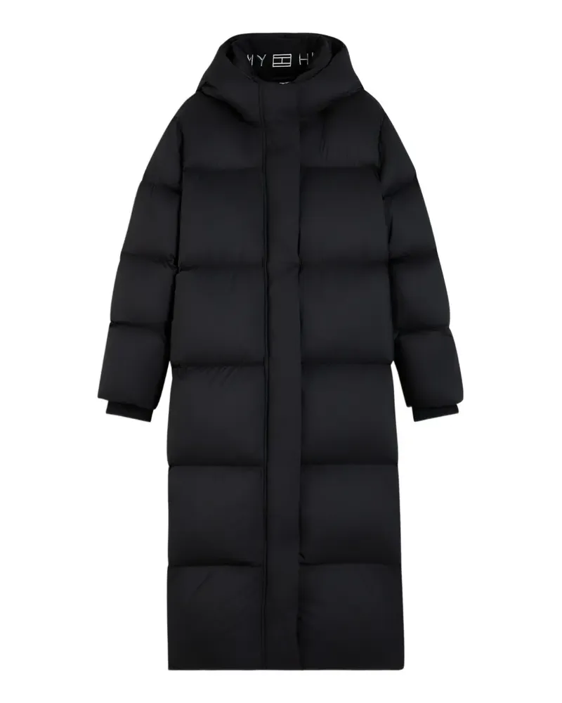 Tommy Hilfiger hooded puffer coat - Schwarz Schwarz