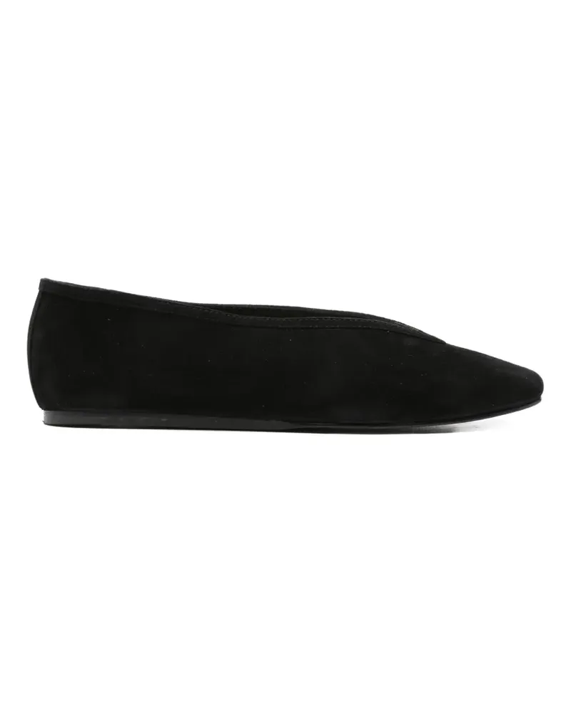 Manebí pointed ballet flats - Schwarz Schwarz