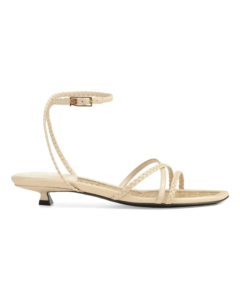 Sergio Rossi Braid sandals - Nude Nude