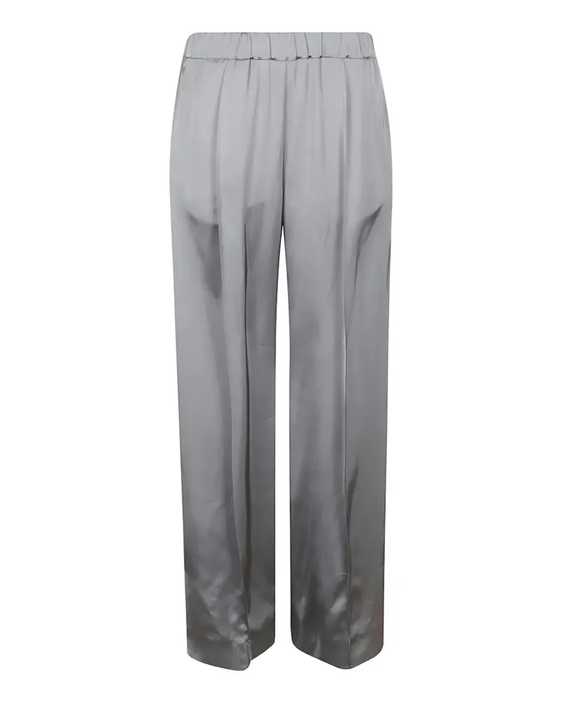 Jil Sander satin trousers - Grau Grau
