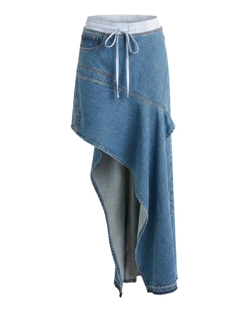 Monse Jeansrock im Deconstructed-Look - Blau Blau