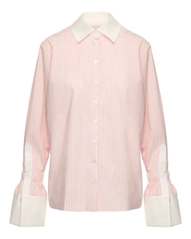 V:PM ATELIER Ginny striped shirt - Rosa Rosa