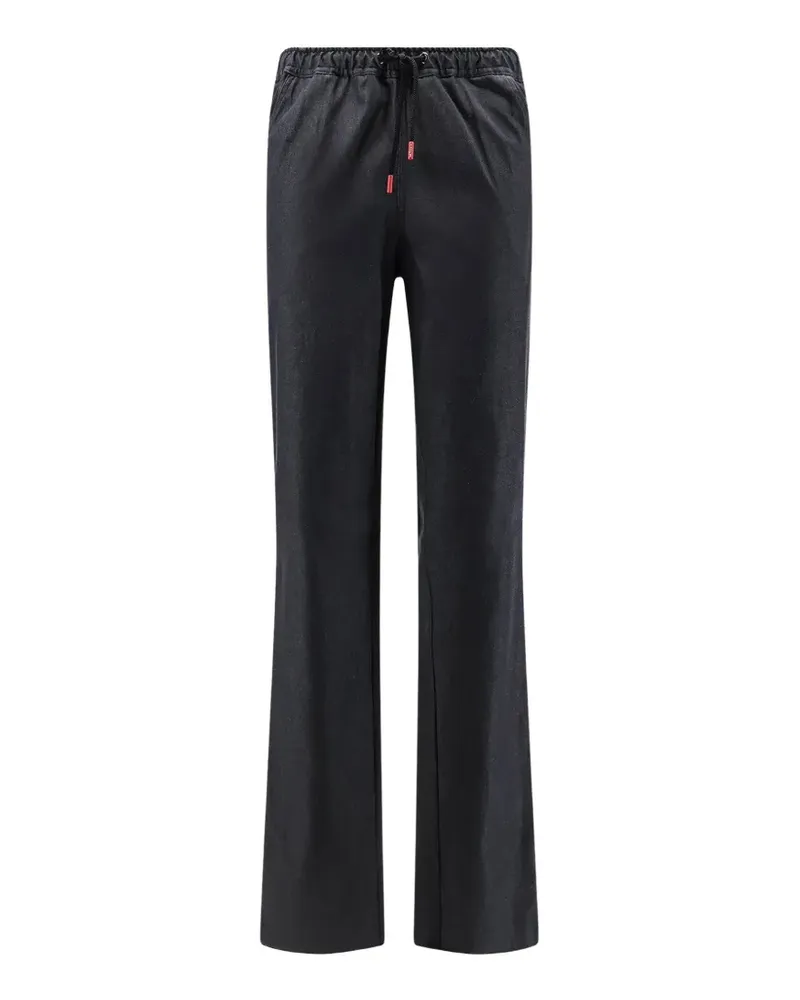 Kiton drawstring trousers - Schwarz Schwarz