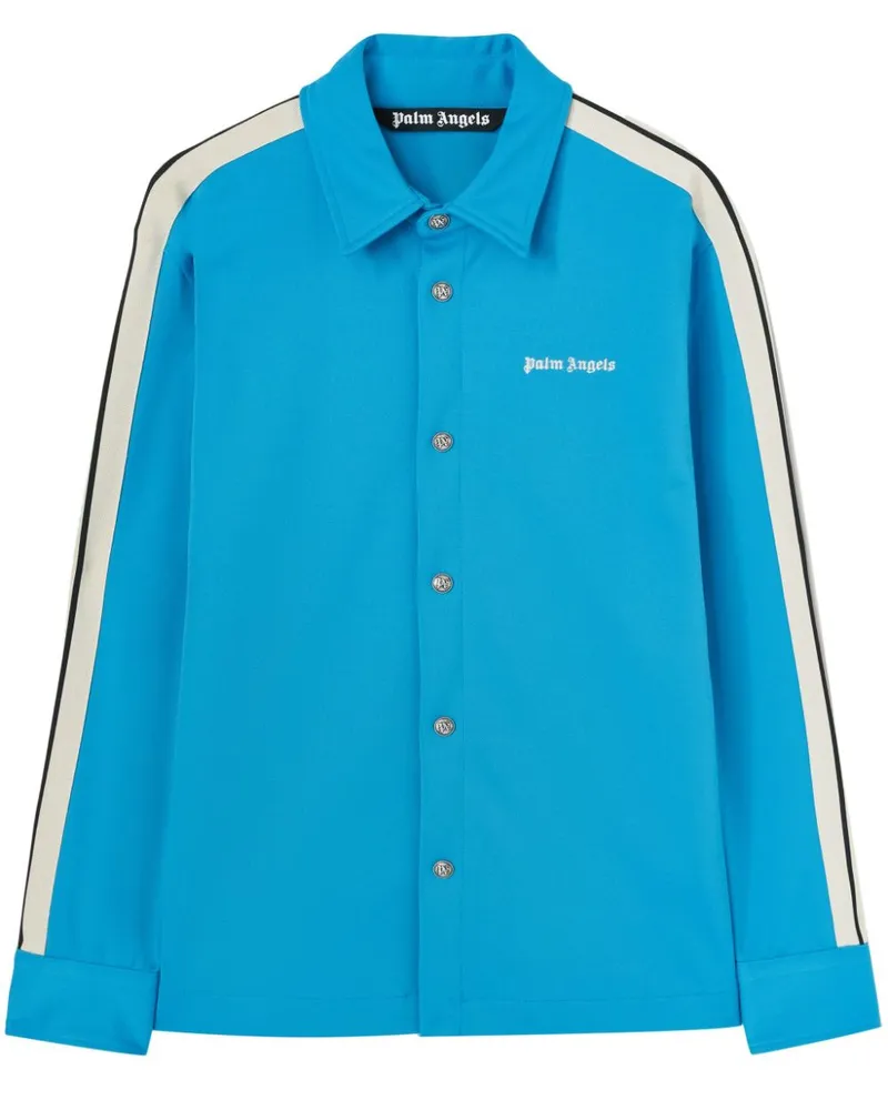 Palm Angels Classic Logo Jogginghemd - Blau Blau