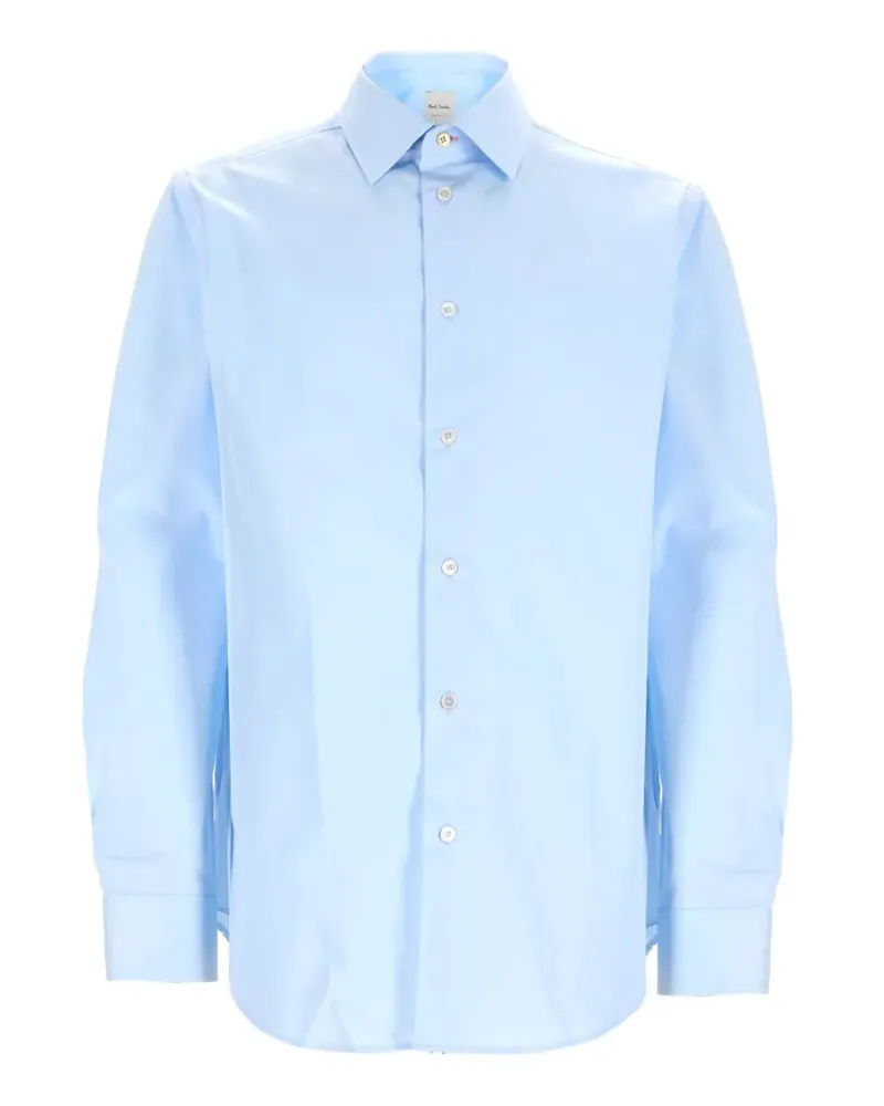 Paul Smith long-sleeve cotton shirt - Blau Blau