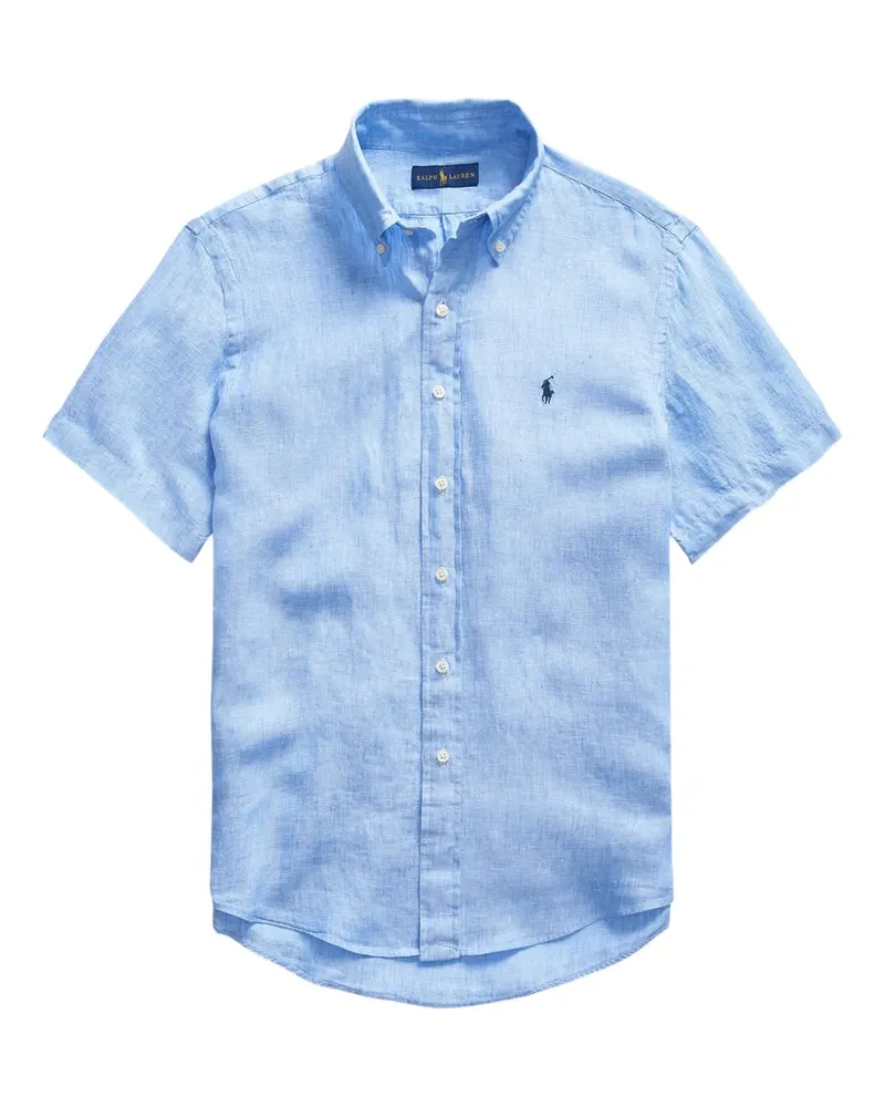 Ralph Lauren Kurzärmeliges Hemd - Blau Blau