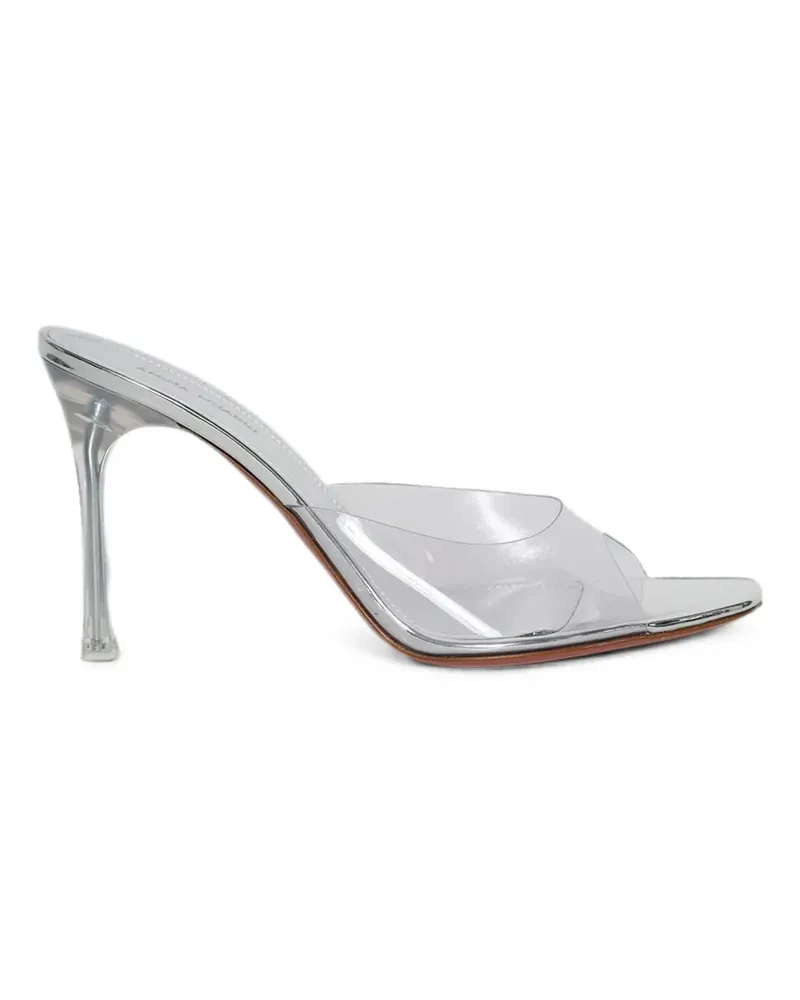 Amina Muaddi Alexa heeled sandals - Weiß Weiß