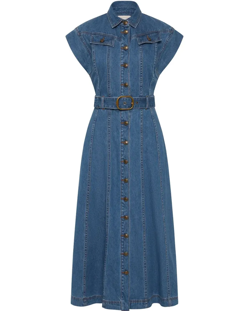 Rebecca Vallance Aviator Kleid - Blau Blau
